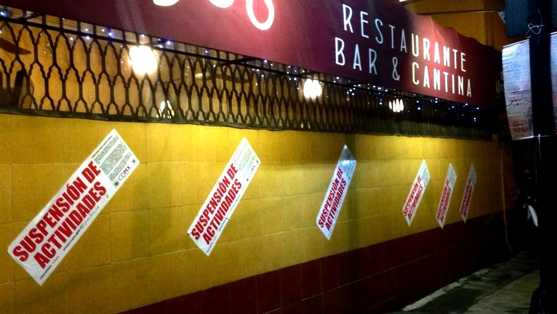 Mala Copa clausura un negocio y suspende tres - El-Cuarenta-y-Dos