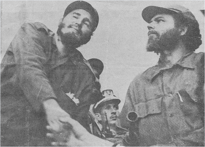 Los caudillos de la Revolución Cubana - Fidel-y-Huber