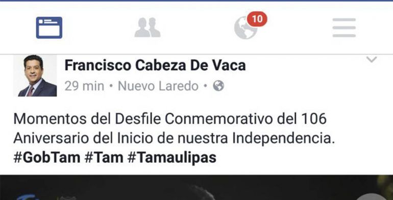 Gobernador de Tamaulipas confunde la Revolución con la Independencia - Gobernador-de-Tamaulipa-770x392-1