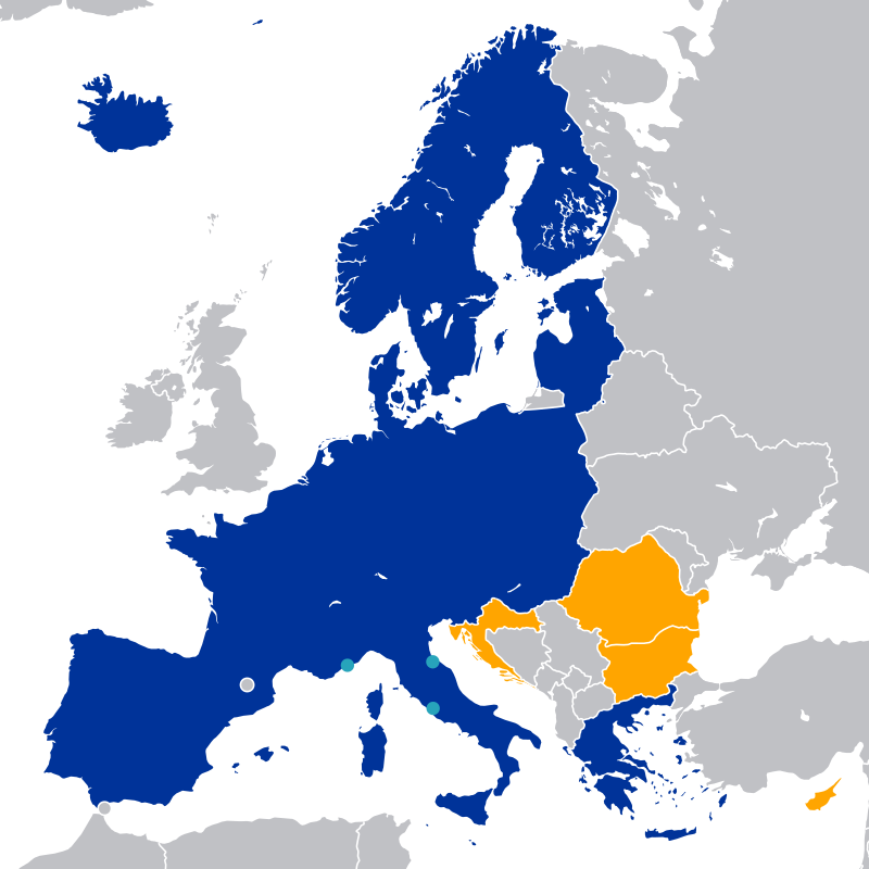 ETIAS, el nuevo requisito para ingresar a Europa - Map_of_the_Schengen_Area.svg_