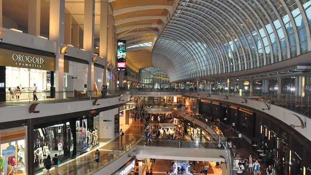 Los centros comerciales más lujosos del mundo - Marina-Bay-Sands