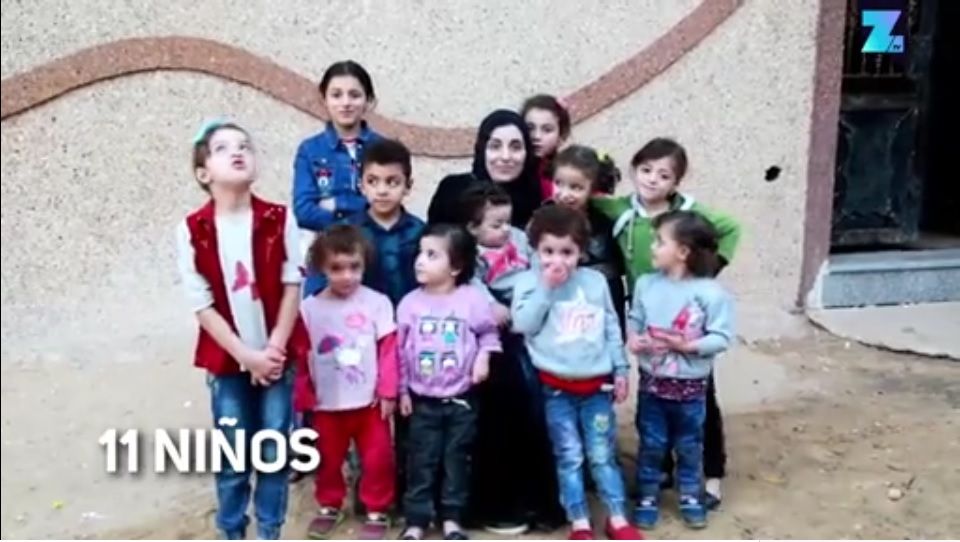 La joven de 23 años con 11 hijos