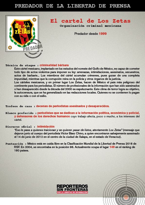 Zetas en lista negra de predadores de periodistas - PERMIS-CHASSE-ES-4