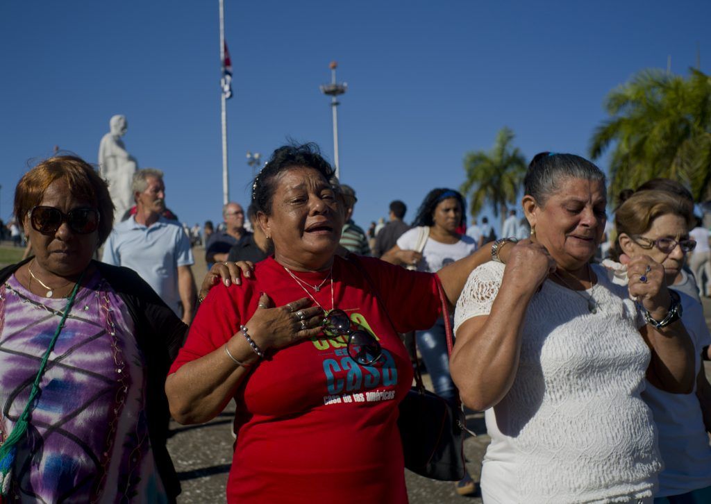 Video: el último adiós a Fidel Castro - SOP-AP-SPANI-SPAN-CUB_Medi-7-1024x726
