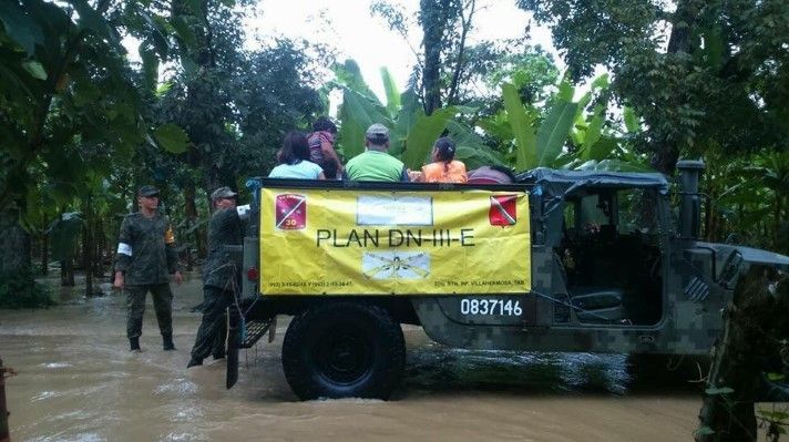 Desborde de ríos afecta a miles de habitantes en Tabasco - Tabasco-lluvias-I