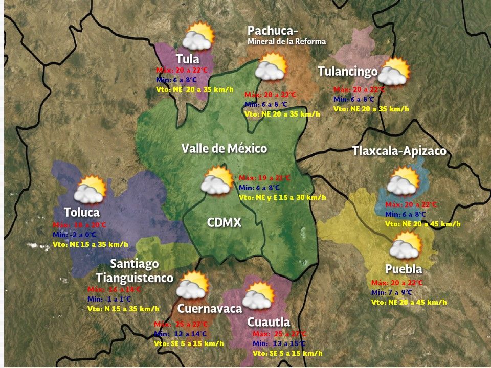 Continuarán las bajas temperaturas por la llegada del frente frío 8 - VDM-2111