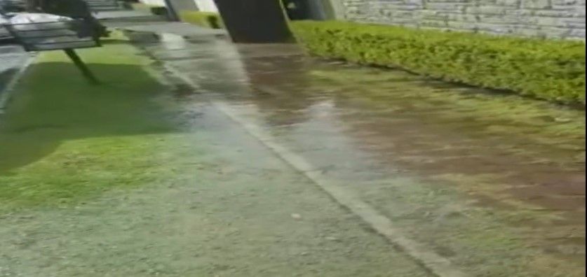 Fuga de millones de litros de agua en Cuajimalpa