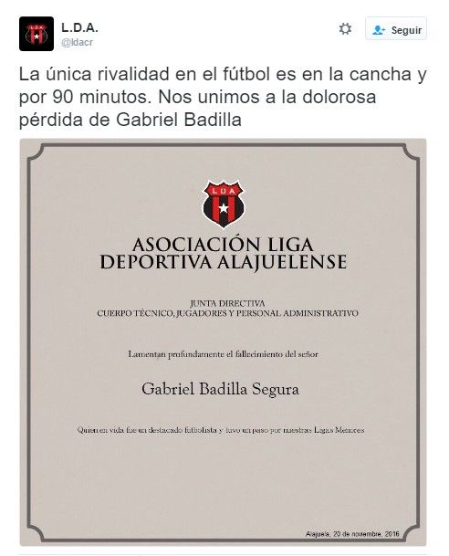 Video: exfutbolista costarricense muere en carrera - alajuelense