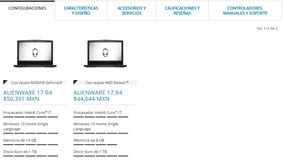 Dell ofrece por error computadoras en 679 pesos - alienware