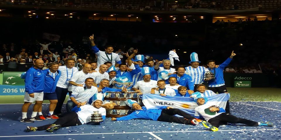 Argentina gana por primera vez la Copa Davis