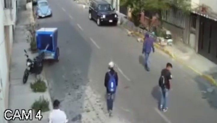 Video: captan asalto a estudiantes en Neza