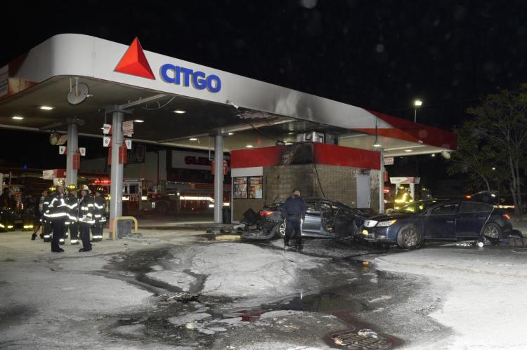 Video: mata a su esposa, choca y ataca a policía