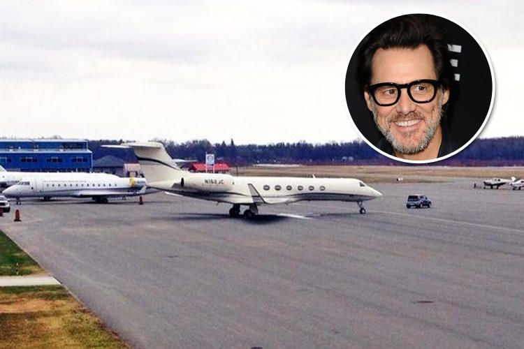 Los 5 aviones de las estrellas de Hollywood - avión-jim-carrey-2