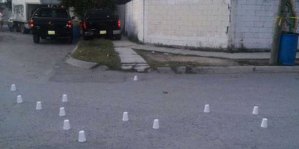 Persecución en Cadereyta termina en balacera