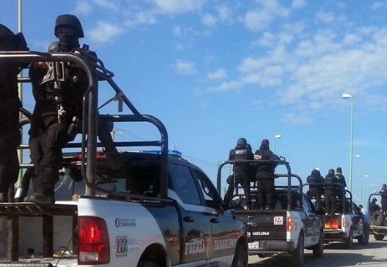 Detienen a 10 integrantes de grupo delincuencial en Tamaulipas