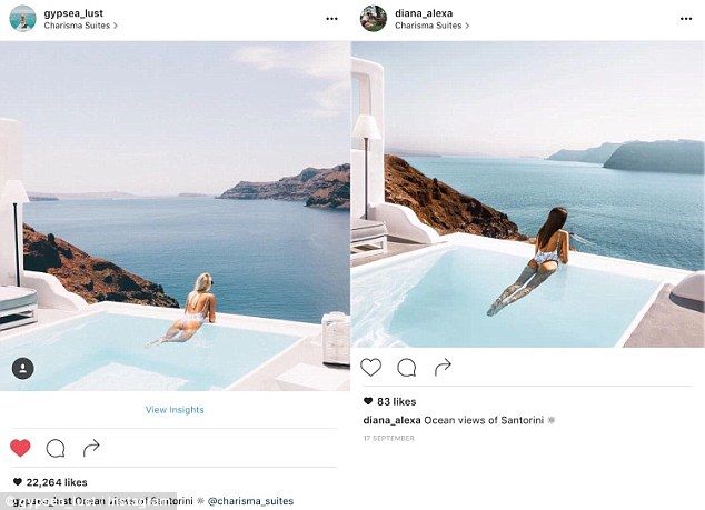 Mujer descubre en Instagram a imitadora que la sigue por el mundo - blogger-2