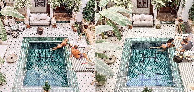 Mujer descubre en Instagram a imitadora que la sigue por el mundo