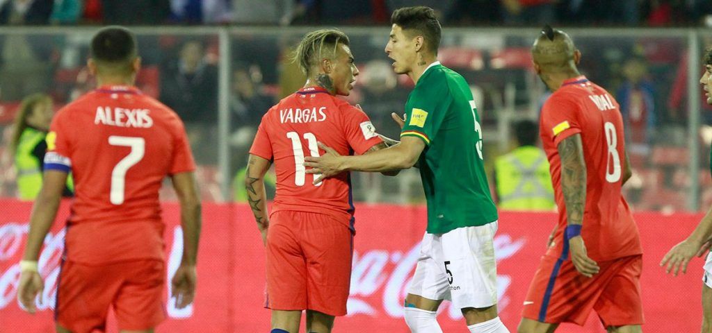 FIFA sanciona a Bolivia y Argentina queda fuera de zona de clasificación - bolivia-chile-1024x480