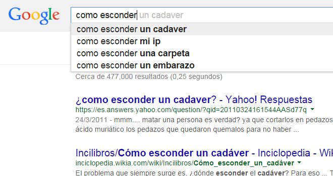 Cinco usos para el 'modo oculto' del navegador - busqueda-google