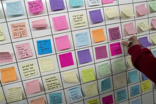 Subway Therapy: el consuelo por la derrota de Hillary Clinton en Nueva York