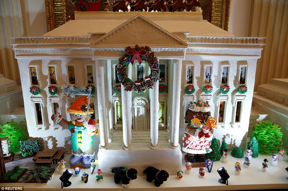 La última Navidad de Michelle Obama en la Casa Blanca - casa-blanca-navidad-1