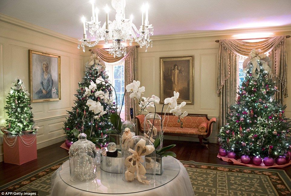 La última Navidad de Michelle Obama en la Casa Blanca - casa-blanca-navidad-15