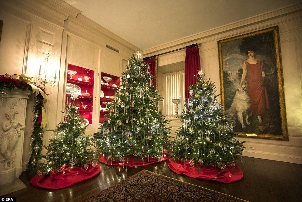 La última Navidad de Michelle Obama en la Casa Blanca - casa-blanca-navidad-4
