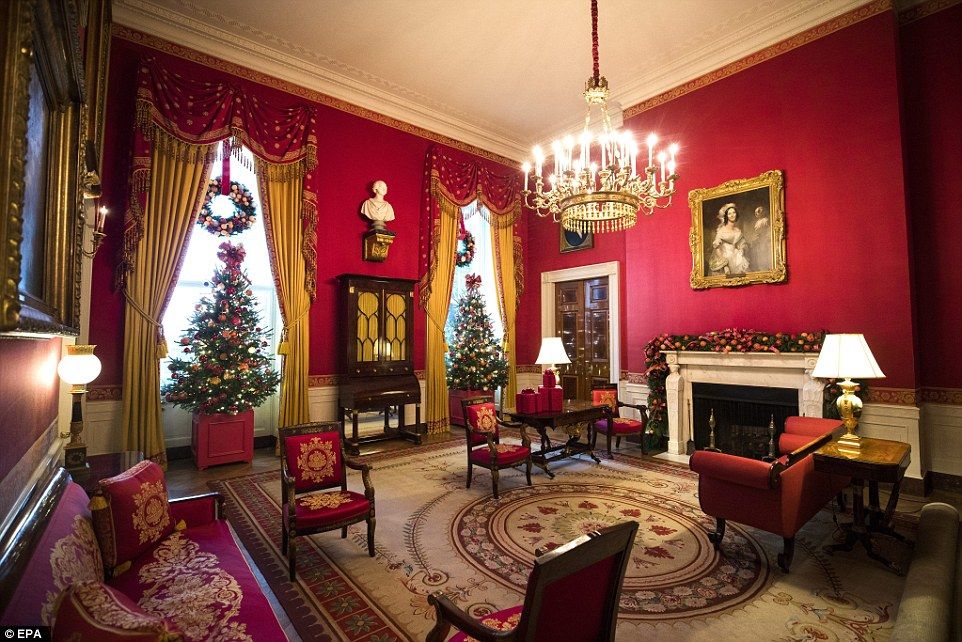 La última Navidad de Michelle Obama en la Casa Blanca - casa-blanca-navidad-5