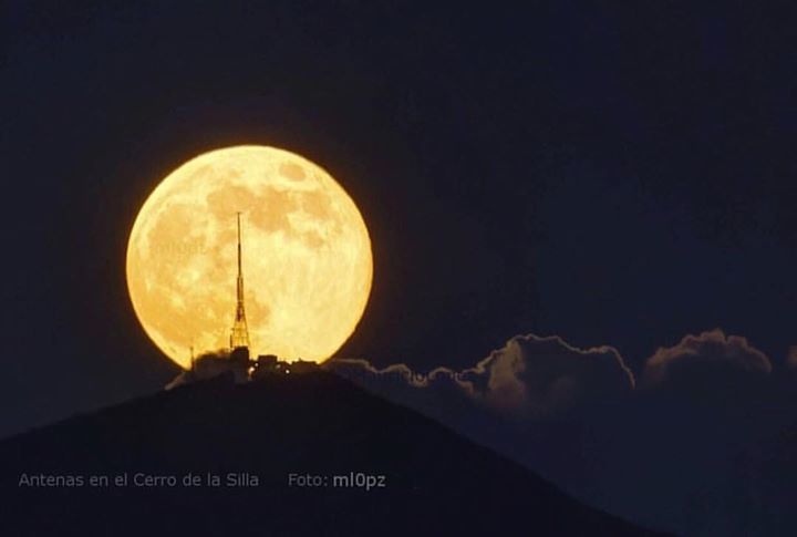 La superluna de este lunes es la más grande en 68 años - cerro-de-la-silla