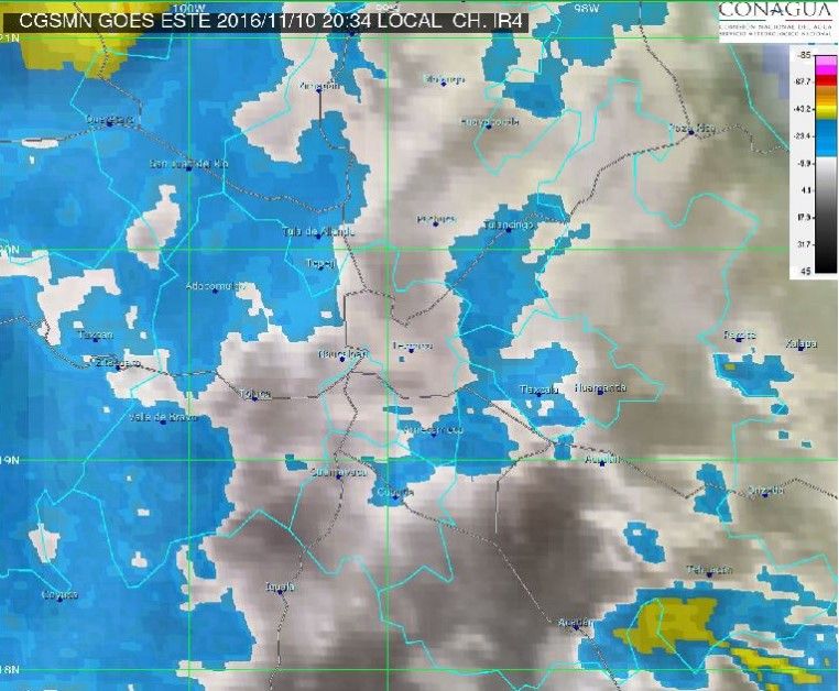 Continuarán bajas temperaturas en el Valle de México
