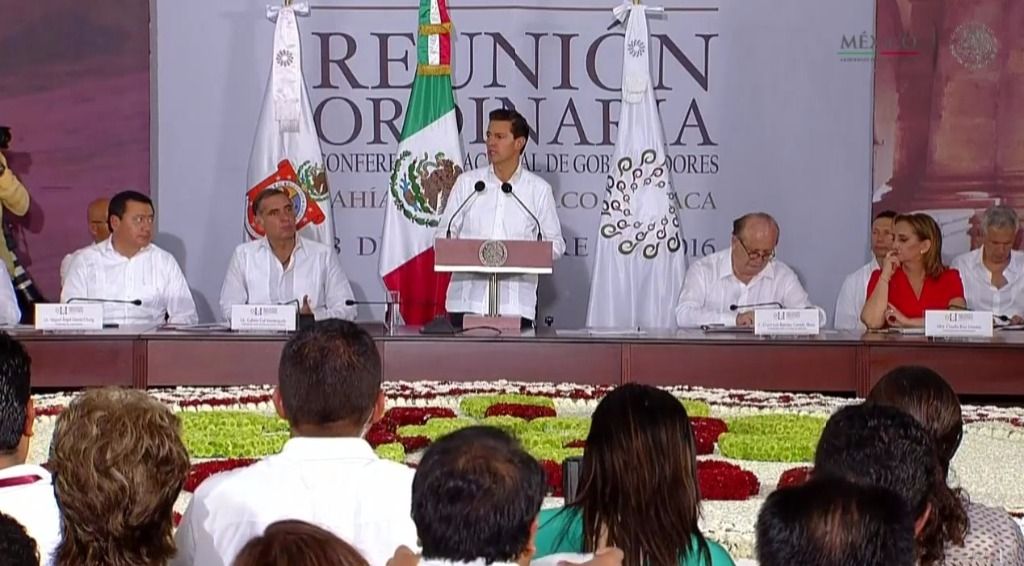 Gobierno Federal apoyará a estados a sanear sus cuentas: Peña Nieto