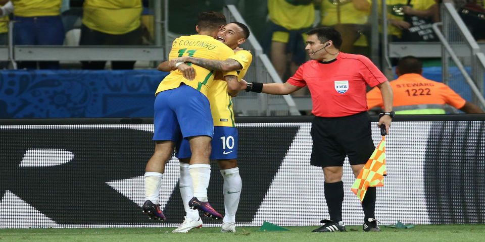 Brasil golea a Argentina en el clásico sudamericano