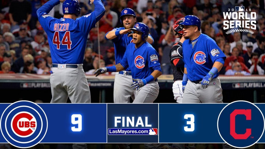 Cachorros e Indios decidirán el título en séptimo juego - cubs-indios-3-1024x576