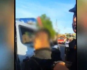 Video: ladrón llega al hospital con un cuchillo clavado en la cabeza