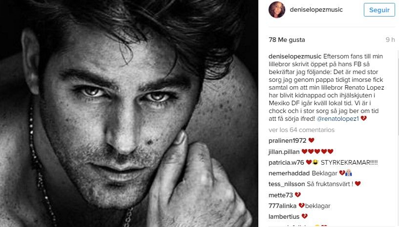 Hermana de Renato López revela que el actor había sido raptado - denise-Lopez-I