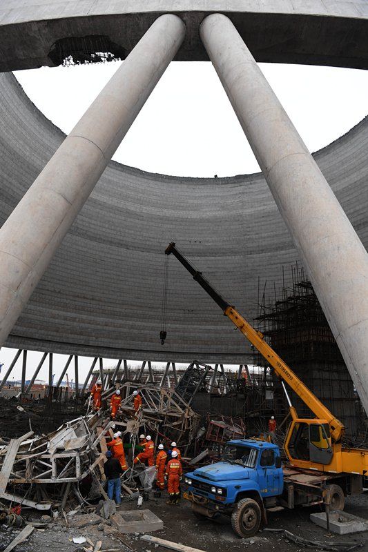 Mueren al menos 67 personas por derrumbe en construcción en China - derrumbe-china-2