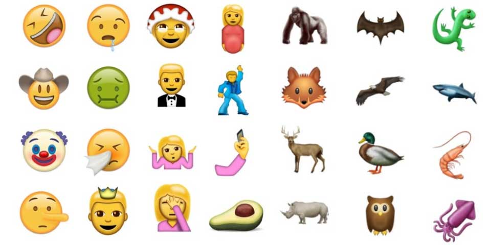 Llegan nuevos emojis con actualización de iOS 10
