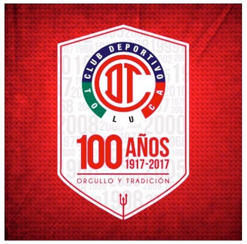Toluca presenta el escudo conmemorativo de su centenario - escudo-toluca