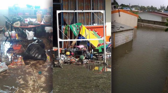Reportan daños en escuelas de Tamaulipas por lluvias - escuelas-tamaulipas-lluvias