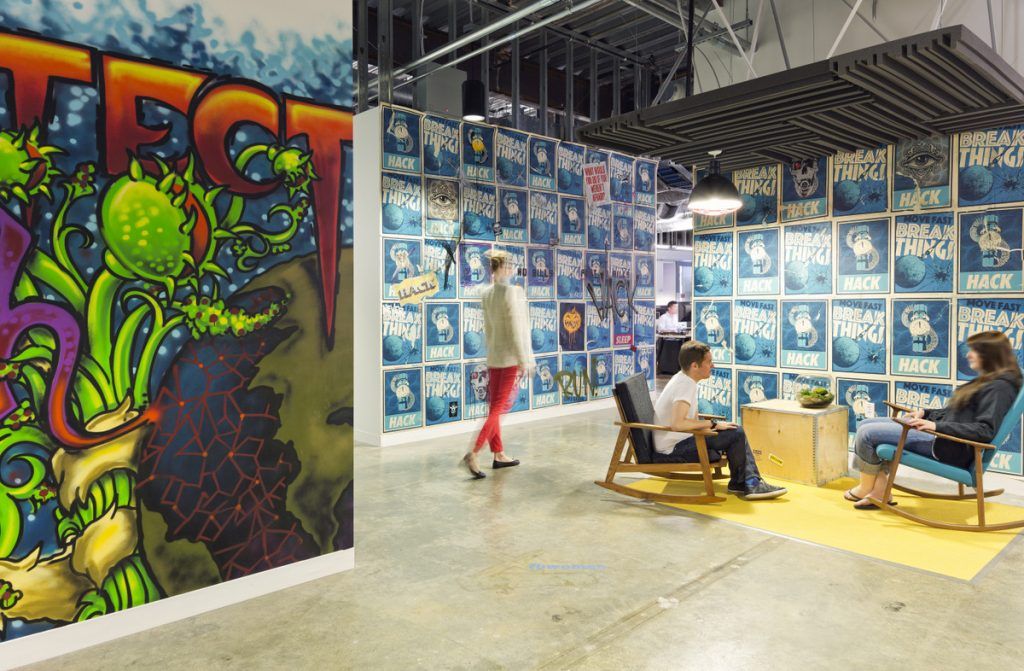 Las cinco oficinas en las que todo mundo desearía trabajar - facebook-I-1-1024x671