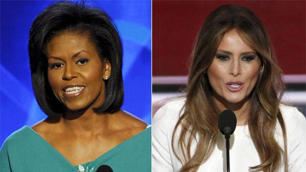 Michelle Obama y Melania Trump se reúnen en la Casa Blanca