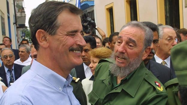 No me inspira ir al funeral de Fidel Castro: Vicente Fox - fox-castro-2