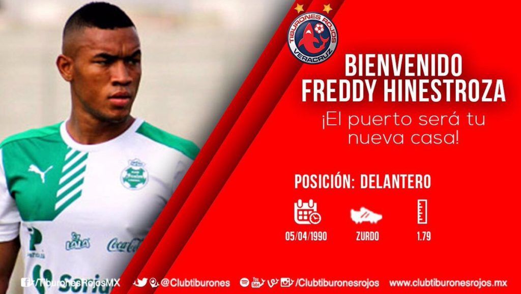 Santos adquiere a Julio Furch - freddy-hinestroza-1024x578