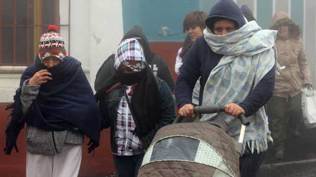 Frente frío 15 afectará gran parte del país Frente frío 15 afectará gran parte del país