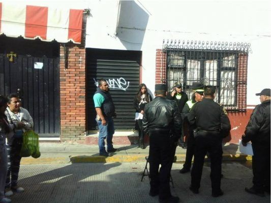 Empleados de gasera golpean a ladron en Tenancingo