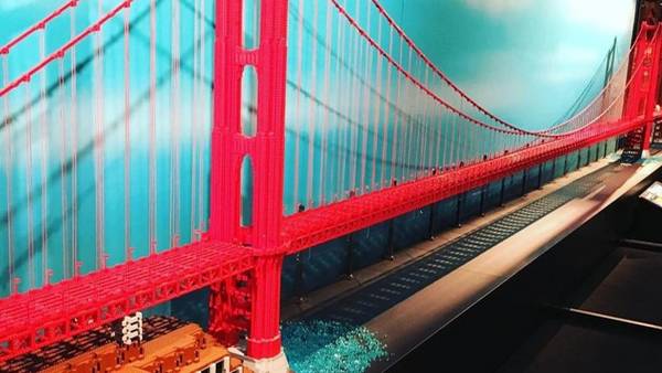 Crean construcciones icónicas en versión Lego