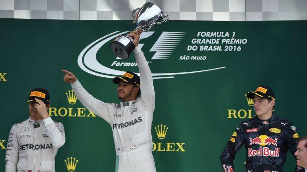 Hamilton gana el Gran Premio de Brasil