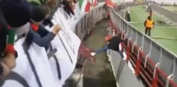 Video: espontáneo huye al estilo de Indiana Jones