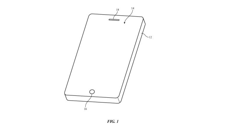 Revelan concepto de iPhone plegable - iphone-patente