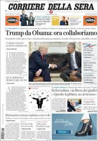 Padrés, Trump y Obama en las primeras planas de México y el mundo - italia-periodicos